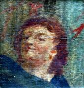 Ivan Grohar Portret angela oil painting